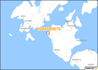 map of Kuranomoto