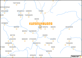 map of Kuranumbuara