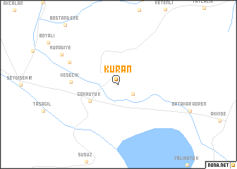 map of Kuran