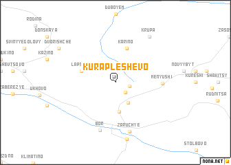 map of Kurapleshevo
