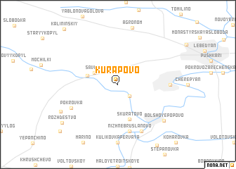 map of Kurapovo