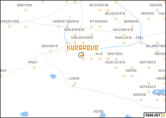 map of Kurapovo