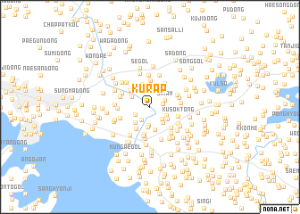 map of Kurap