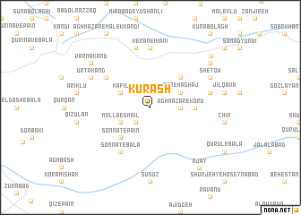 map of Kūrash