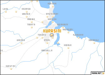 map of Kurasini