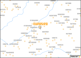 map of Kurasiro