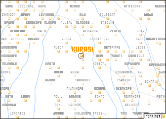 map of Kurasi