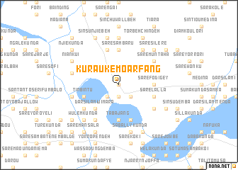 map of Kurau Kemo Arfang