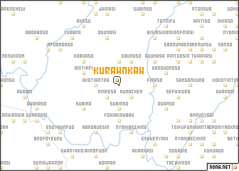 map of Kurawnkaw