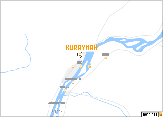 map of Kuraymah