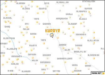 map of Kurayr