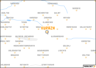 map of Kurazh