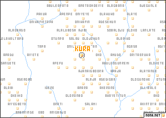 map of Kura