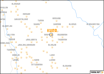 map of Kura