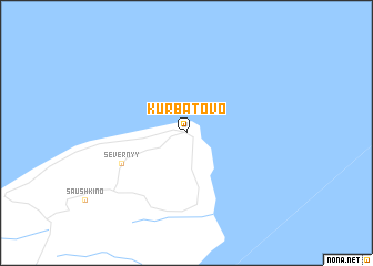 map of Kurbatovo