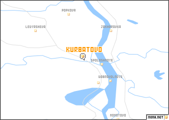 map of Kurbatovo