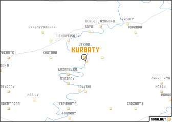 map of (( Kurbaty ))