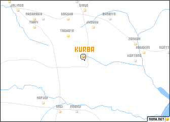 map of Kurba