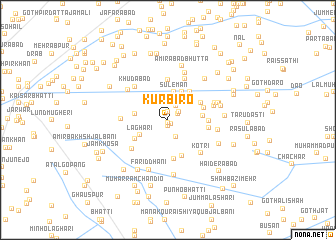 map of Kur Biro