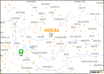 map of Kurcaj