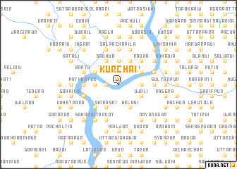 map of Kurchāi