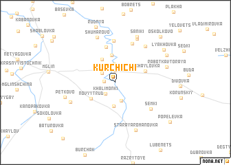 map of Kurchichi