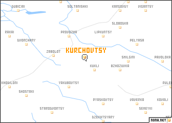 map of Kurchovtsy