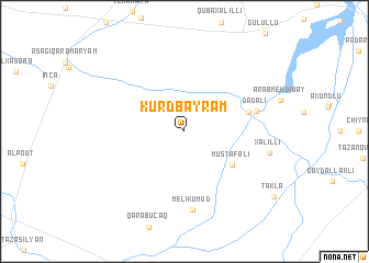 map of Kürdbayram