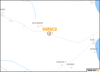 map of Kürdçü