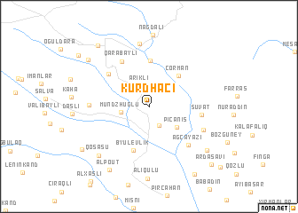 map of Kürdhacı