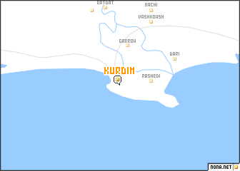 map of Kūrdīm