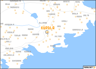 map of Kurdla