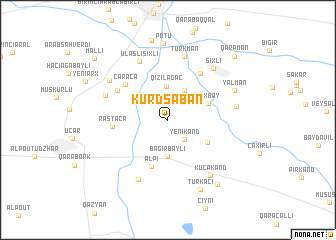 map of Kürdşaban