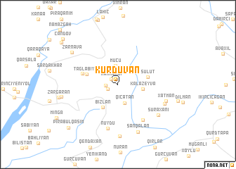 map of Kürdüvan