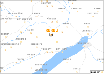 map of Kurdu