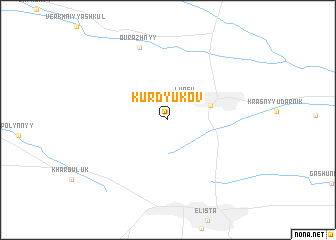 map of Kurdyukov