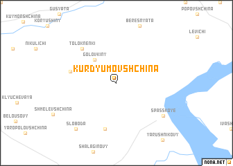 map of Kurdyumovshchina