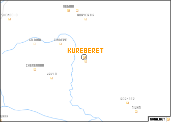 map of Kurē Beret