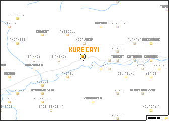 map of Küreçayı