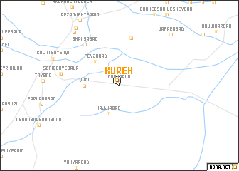 map of Kūreh