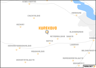 map of Kurekovo