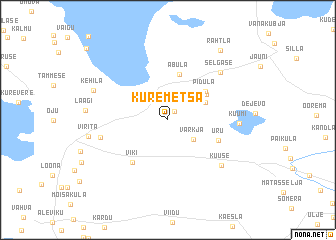 map of Kuremetsa