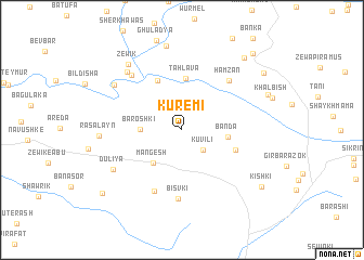 map of Kurēmi