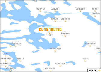 map of Kurenautio