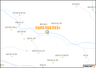 map of Kurenderesi