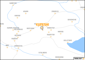 map of Kureshi