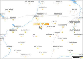 map of Kureysha