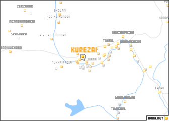 map of Kurezai