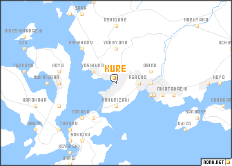 map of Kure