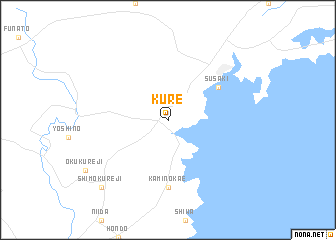 map of Kure